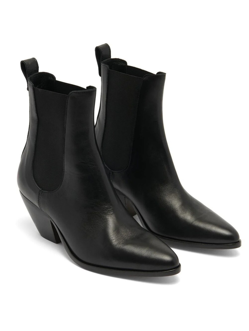 Sandro Black Leather Boots